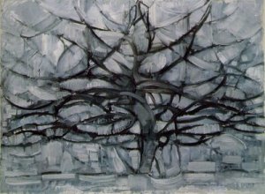 Árvore cinza (1911) – Piet Mondrian